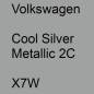 Preview: Volkswagen, Cool Silver Metallic 2C, X7W.